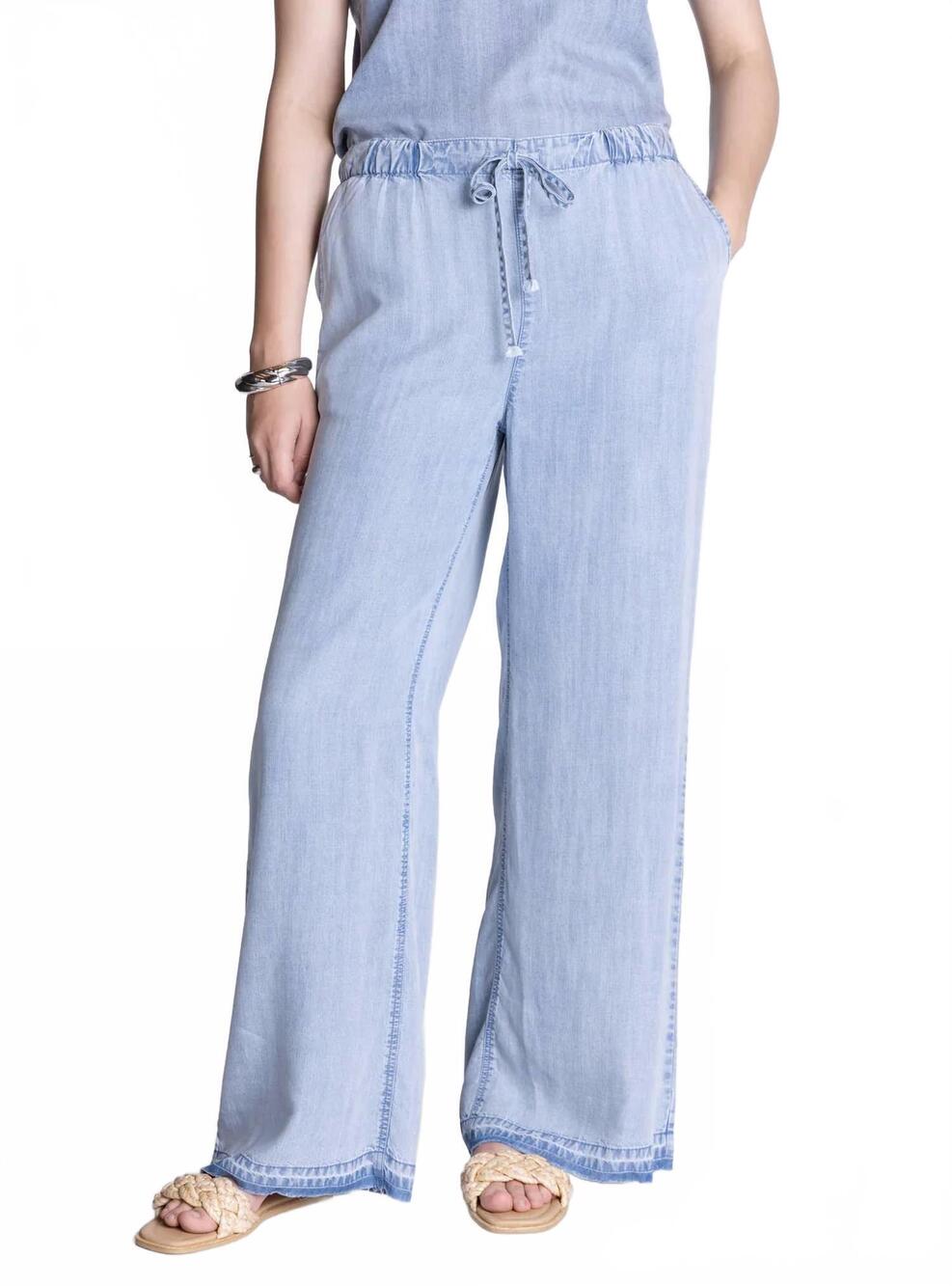 NEW THREAD & SUPPLY high tide pants in tracy wash